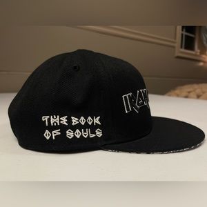 SOLD Iron Maiden Book Of Souls Tour 2016. Flatbill Trucker Hat. EUC
